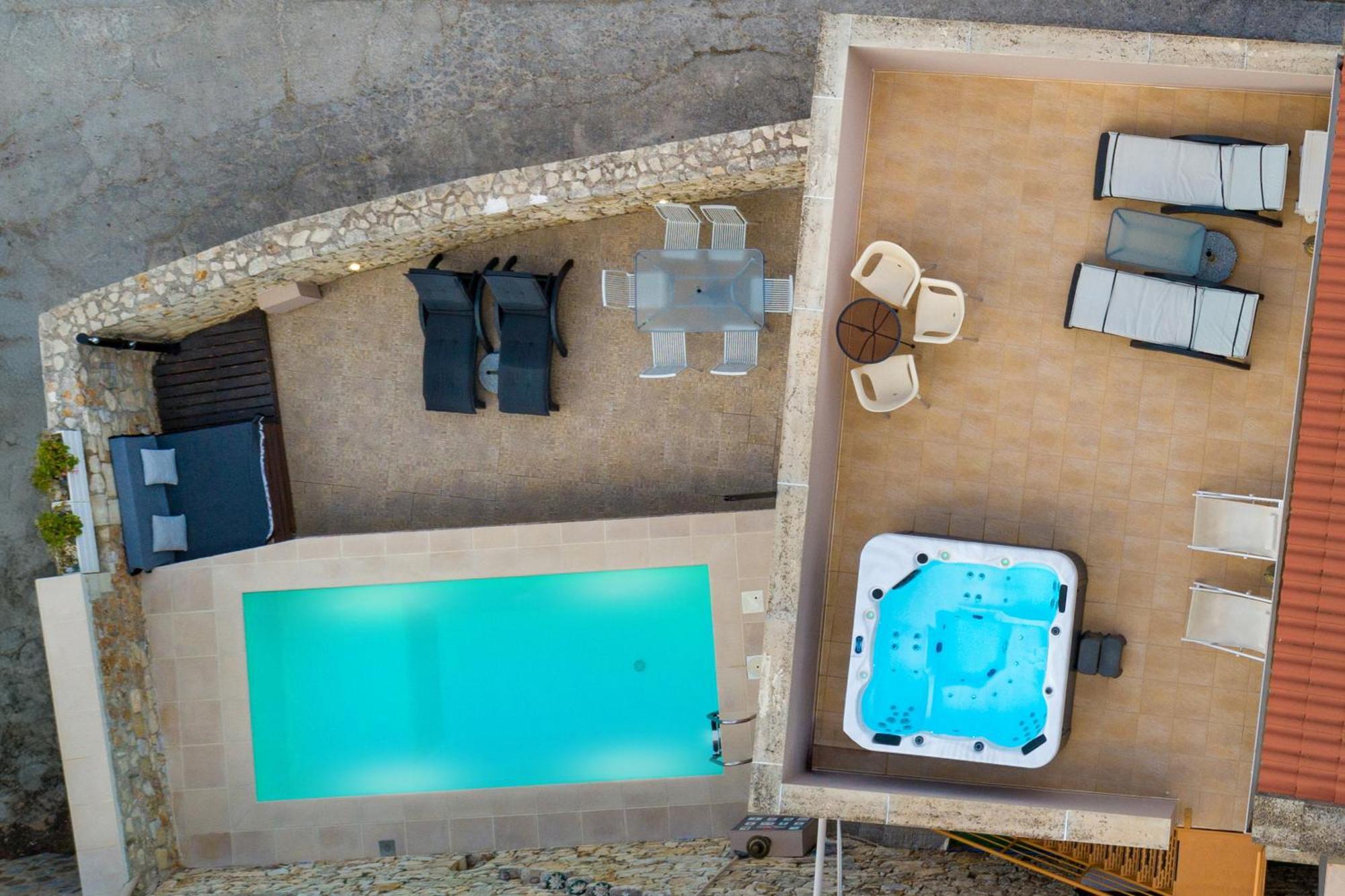 Olga'S Filoxenia - Villa Aladanos-Private Pool And Heated Jacuzzi Makhairoi Екстер'єр фото