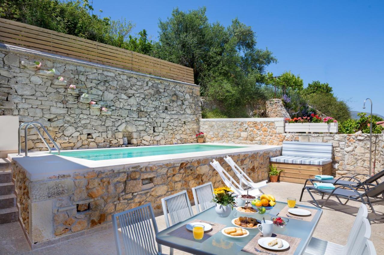 Olga'S Filoxenia - Villa Aladanos-Private Pool And Heated Jacuzzi Makhairoi Екстер'єр фото