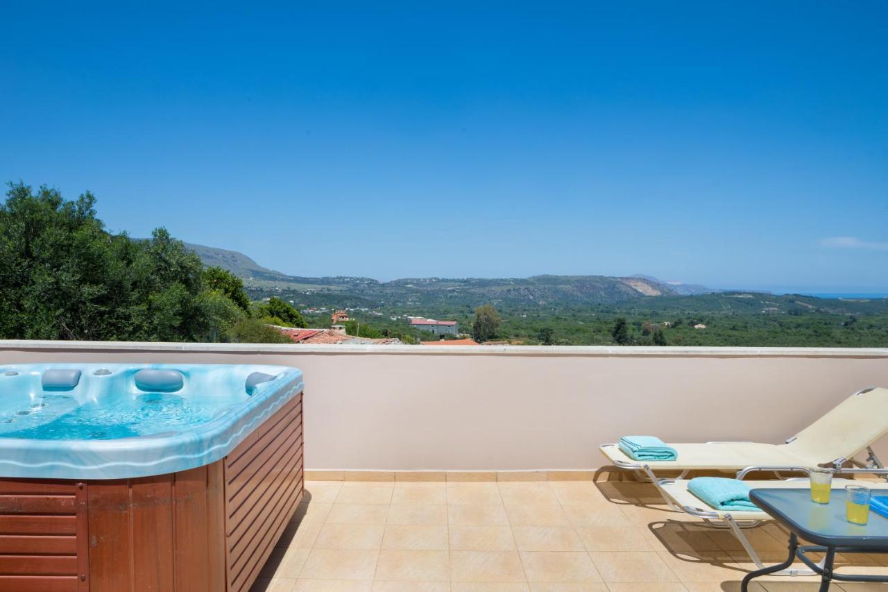 Olga'S Filoxenia - Villa Aladanos-Private Pool And Heated Jacuzzi Makhairoi Екстер'єр фото